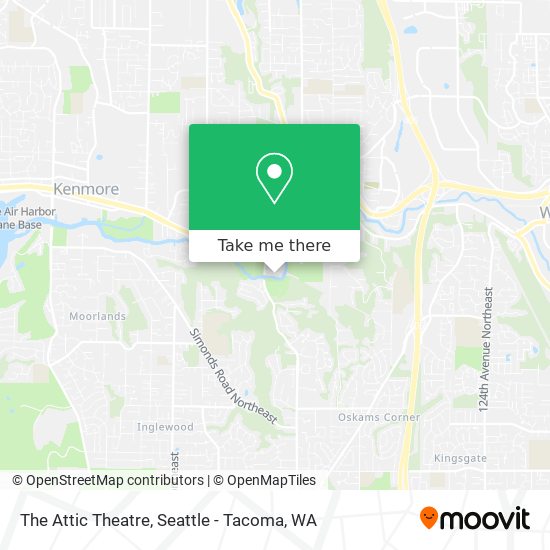 Mapa de The Attic Theatre