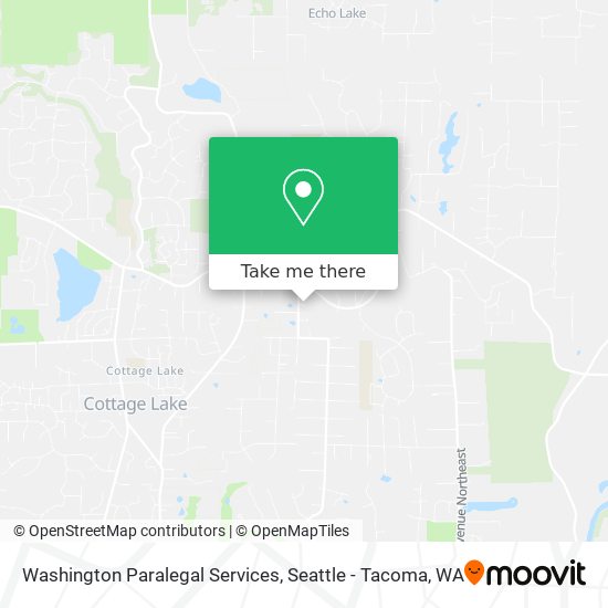 Washington Paralegal Services map