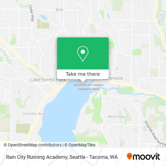 Mapa de Rain City Running Academy