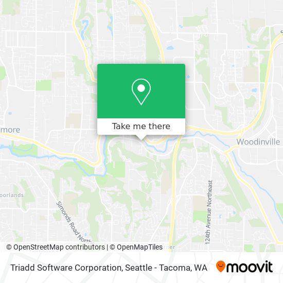 Triadd Software Corporation map
