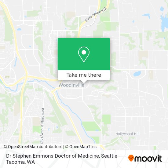 Dr Stephen Emmons Doctor of Medicine map