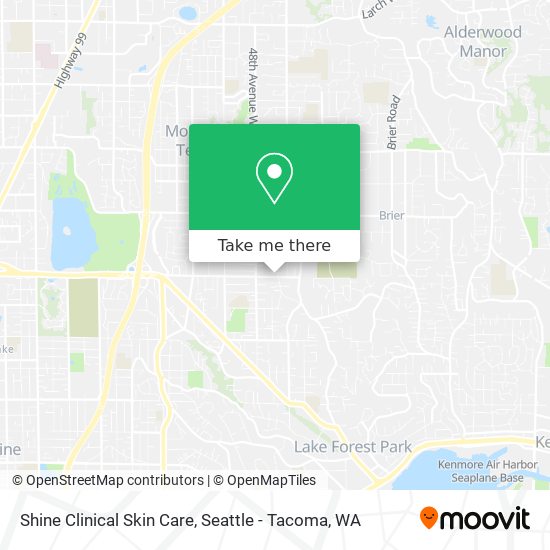 Shine Clinical Skin Care map