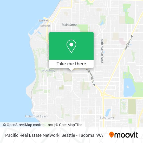 Pacific Real Estate Network map