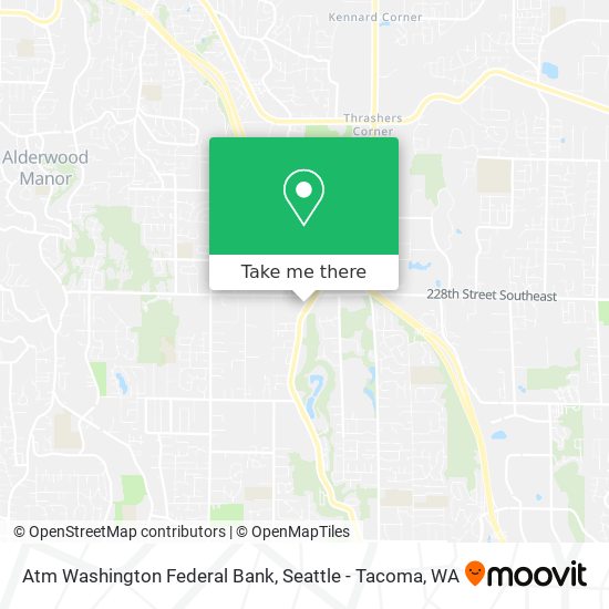 Mapa de Atm Washington Federal Bank