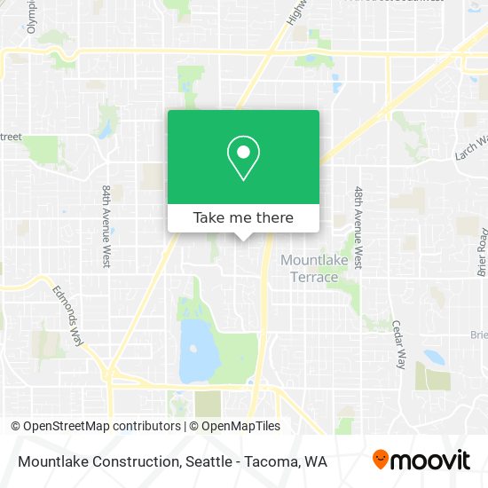 Mapa de Mountlake Construction