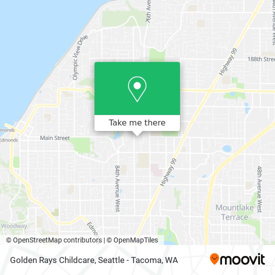 Golden Rays Childcare map