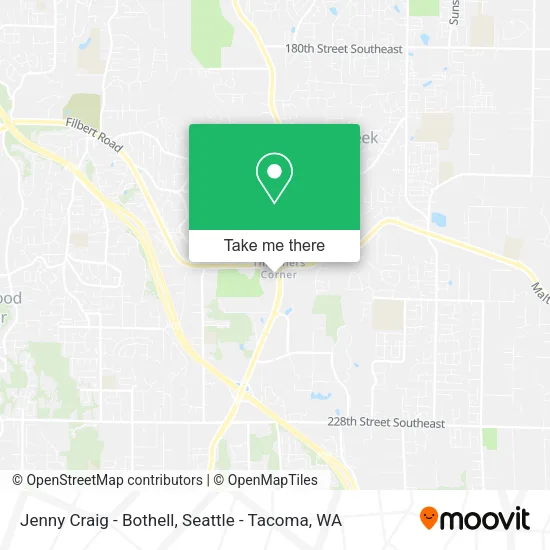 Jenny Craig - Bothell map