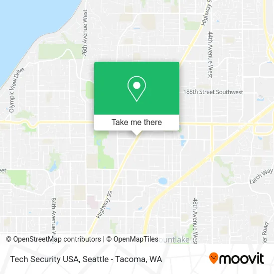 Mapa de Tech Security USA