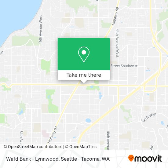 Mapa de Wafd Bank - Lynnwood