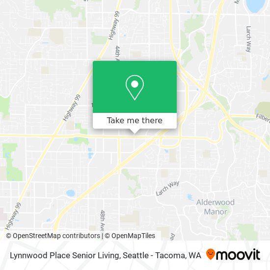 Mapa de Lynnwood Place Senior Living