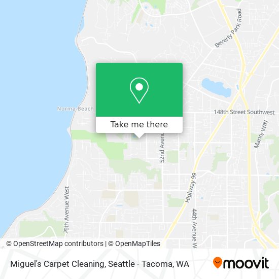 Miguel's Carpet Cleaning map