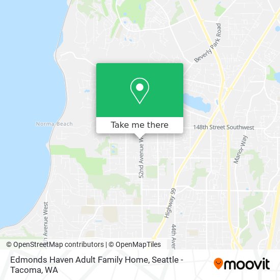 Edmonds Haven Adult Family Home map