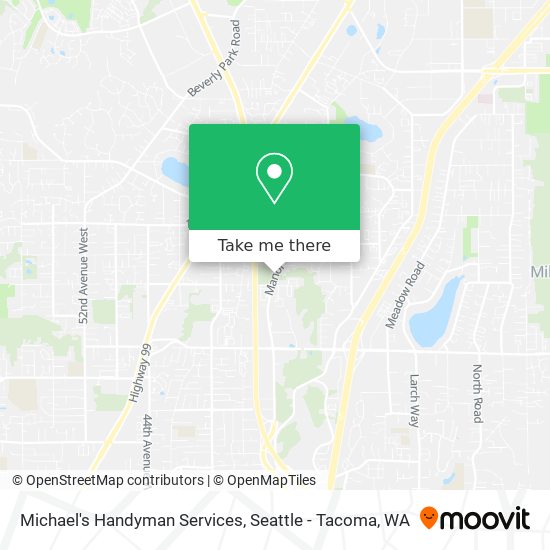 Mapa de Michael's Handyman Services