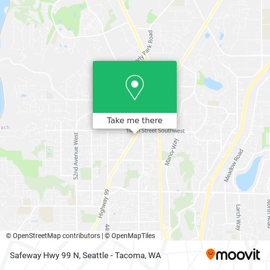 Mapa de Safeway Hwy 99 N