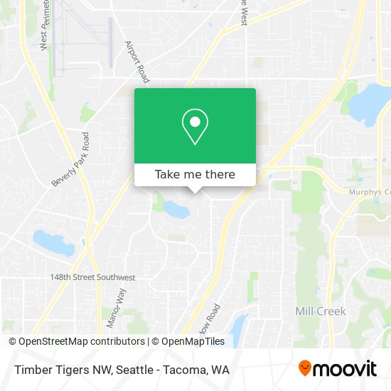 Timber Tigers NW map