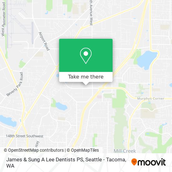 Mapa de James & Sung A Lee Dentists PS