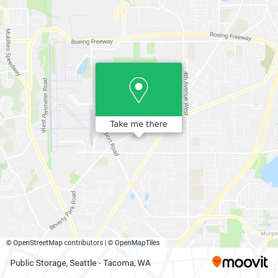 Public Storage map