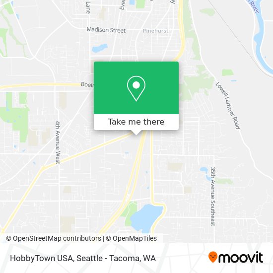 HobbyTown USA map