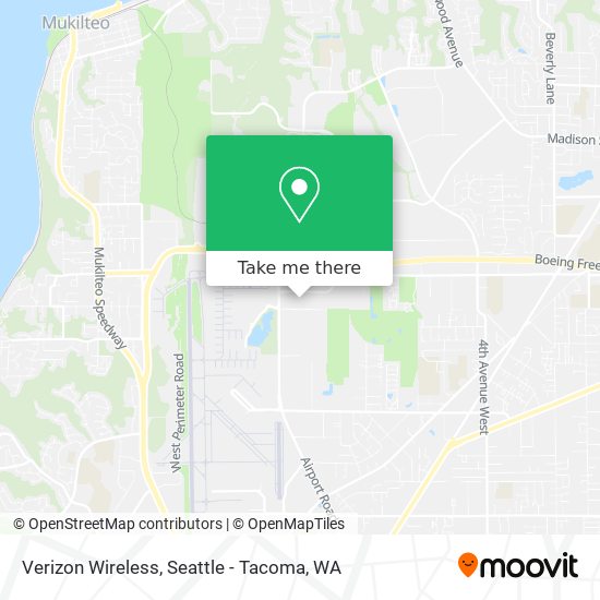 Verizon Wireless map