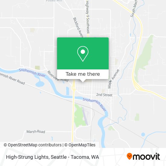 High-Strung Lights map