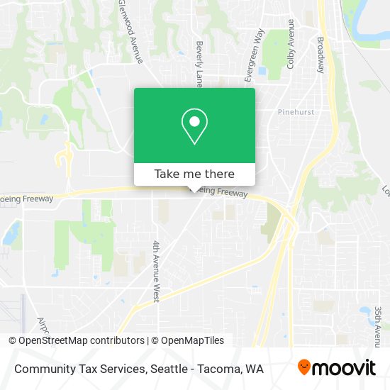 Community Tax Services map