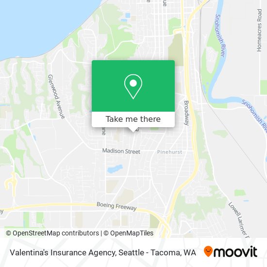 Mapa de Valentina's Insurance Agency