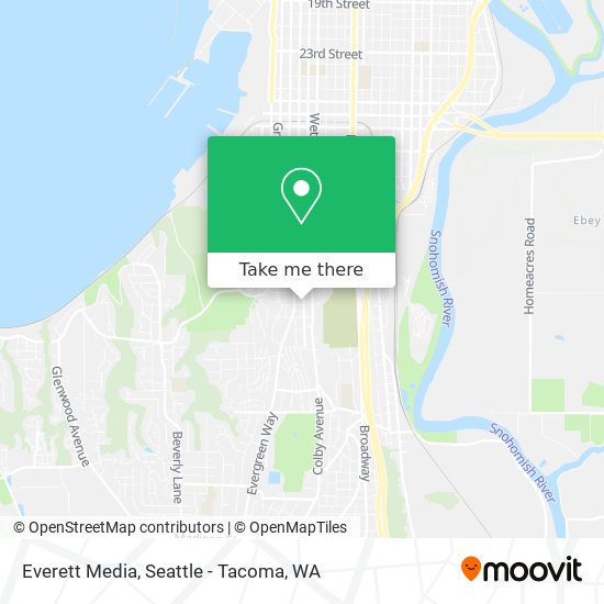 Mapa de Everett Media