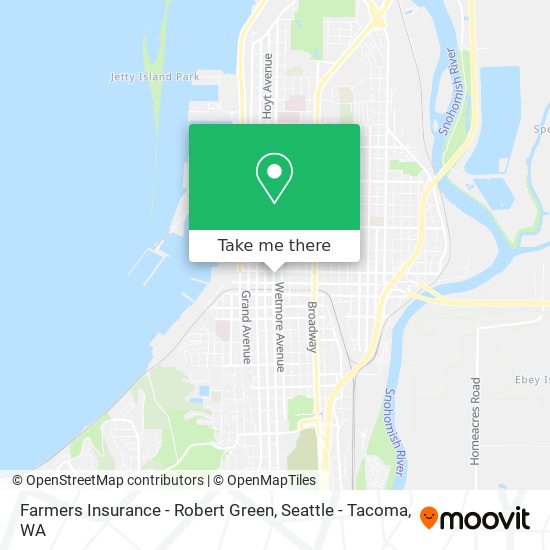 Mapa de Farmers Insurance - Robert Green