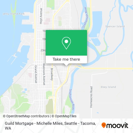 Guild Mortgage - Michelle Miles map