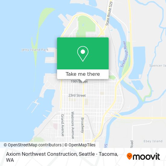 Mapa de Axiom Northwest Construction