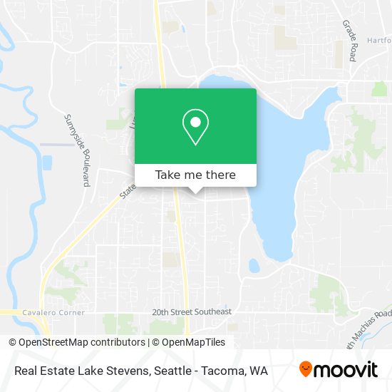 Real Estate Lake Stevens map