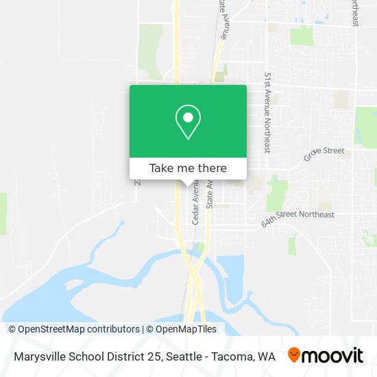 Marysville School District 25 map