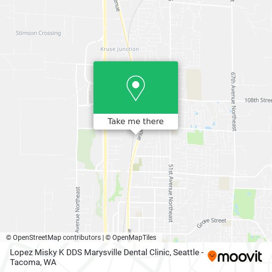 Mapa de Lopez Misky K DDS Marysville Dental Clinic