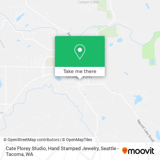 Mapa de Cate Florey Studio, Hand Stamped Jewelry
