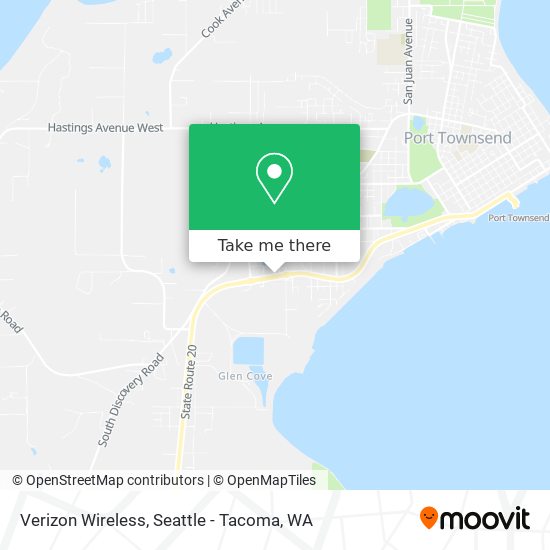 Verizon Wireless map