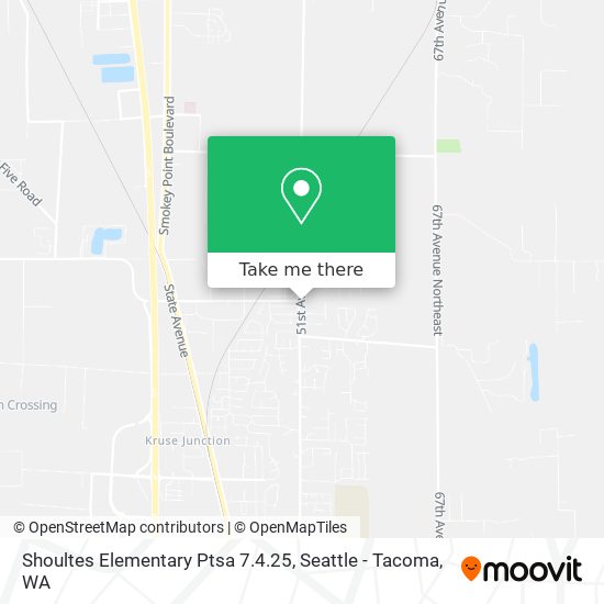 Mapa de Shoultes Elementary Ptsa 7.4.25