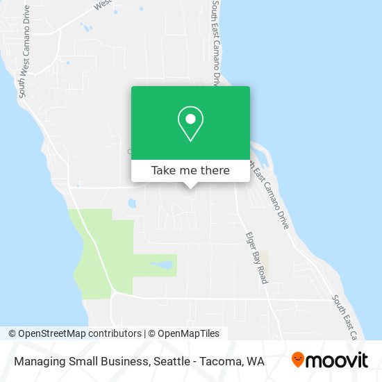 Managing Small Business map