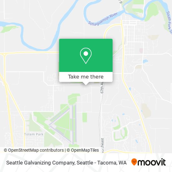 Mapa de Seattle Galvanizing Company