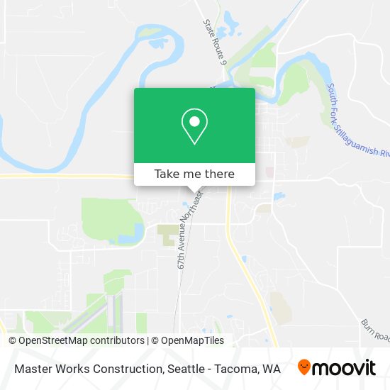 Mapa de Master Works Construction
