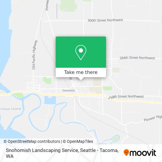 Mapa de Snohomish Landscaping Service