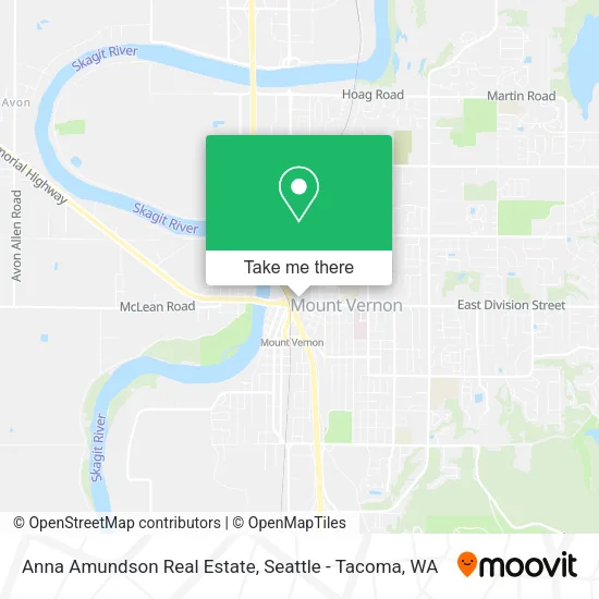 Anna Amundson Real Estate map