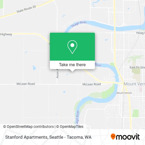 Stanford Apartments map