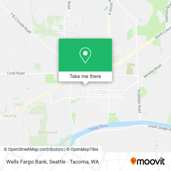 Wells Fargo Bank map