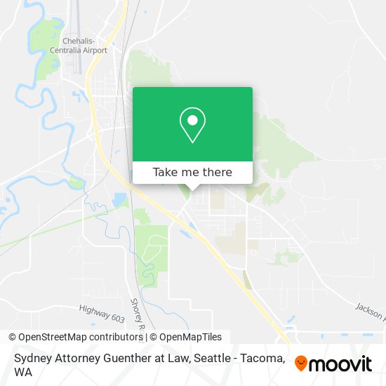 Sydney Attorney Guenther at Law map