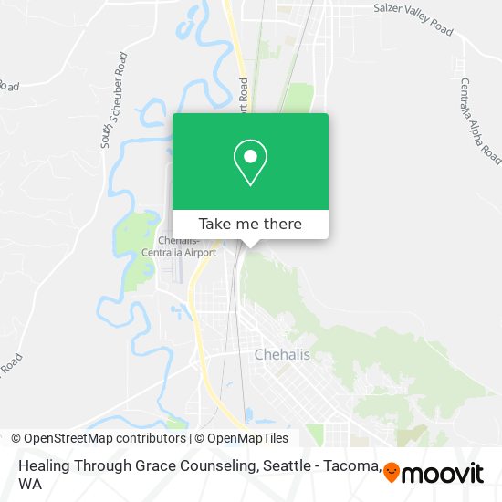 Mapa de Healing Through Grace Counseling