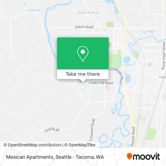 Mapa de Mexican Apartments