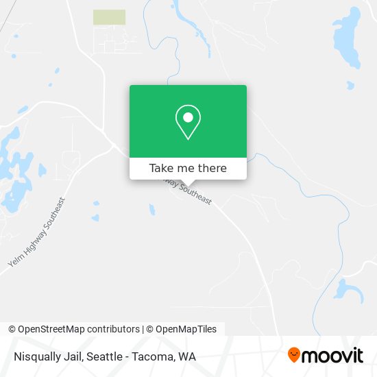 Nisqually Jail map