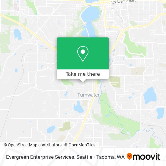 Evergreen Enterprise Services map