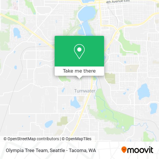 Olympia Tree Team map