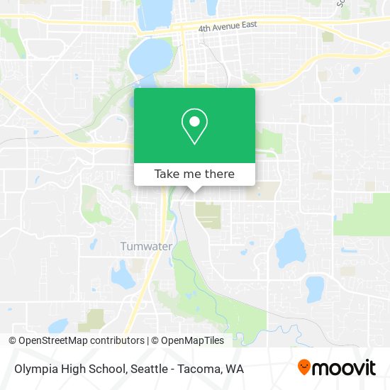 Olympia High School map